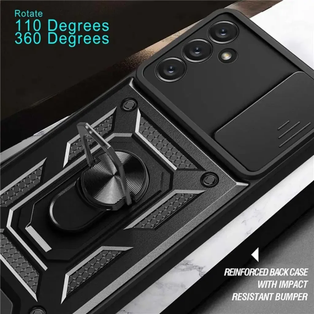 Чохол Camshield Serge Ring для Samsung Galaxy M35 5G Black