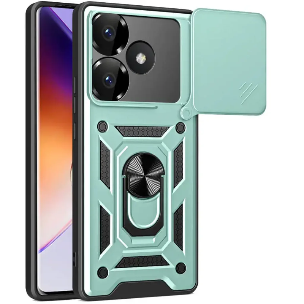 Чохол Camshield Serge Ring для Xiaomi Poco F6 Green