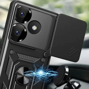 Чохол Camshield Serge Ring для Xiaomi Poco F6 Black