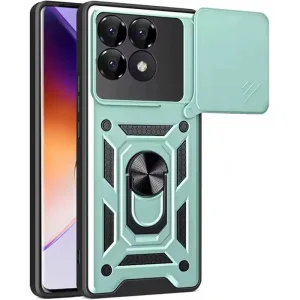 Чохол Camshield Serge Ring для Xiaomi Poco F6 Pro Green