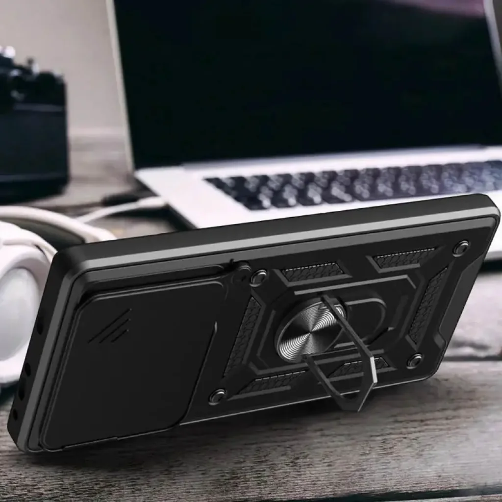 Чохол Camshield Serge Ring для Xiaomi Poco F6 Pro Black