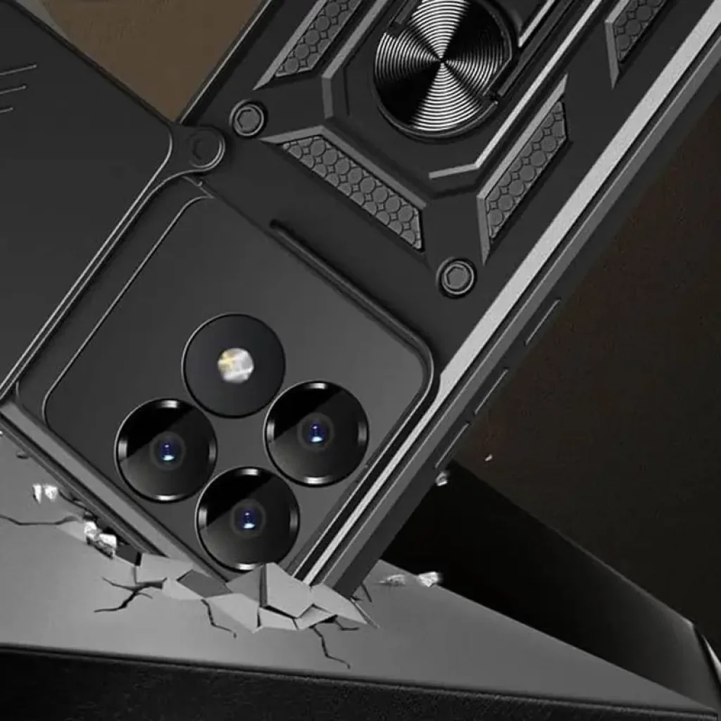 Чохол Camshield Serge Ring для Xiaomi Poco F6 Pro Black