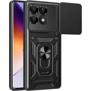 Чохол Camshield Serge Ring для Xiaomi Poco F6 Pro Black