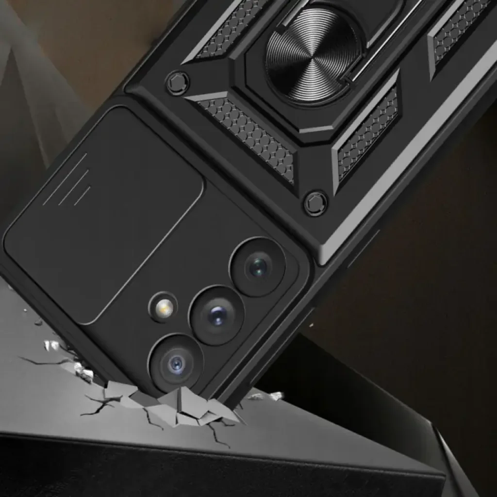 Чехол Camshield Serge Ring для Samsung Galaxy S24 FE Black