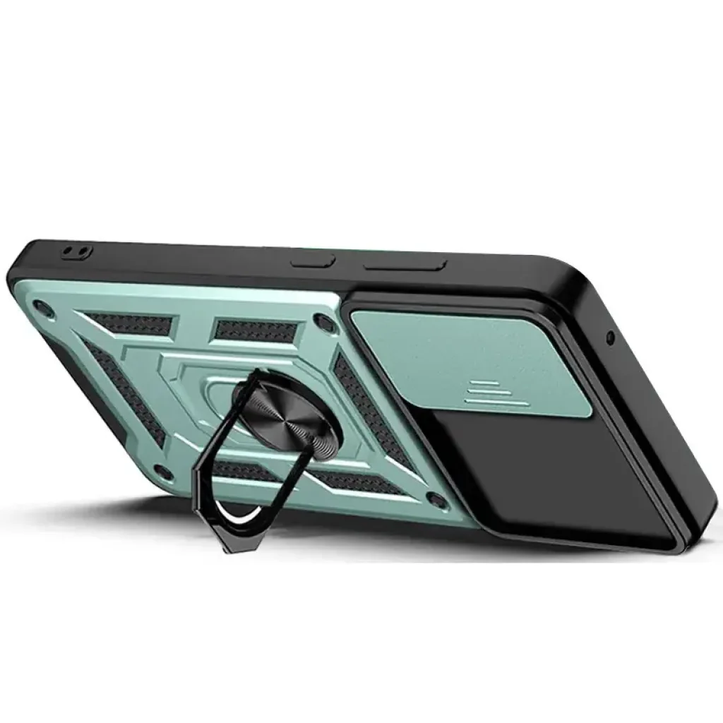 Чохол Camshield Serge Ring для Samsung Galaxy S24 FE Green