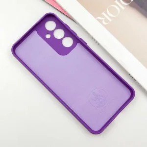 Чохол Silicone Cover Lakshmi Full Camera (AA) для Samsung Galaxy S24 FE Purple