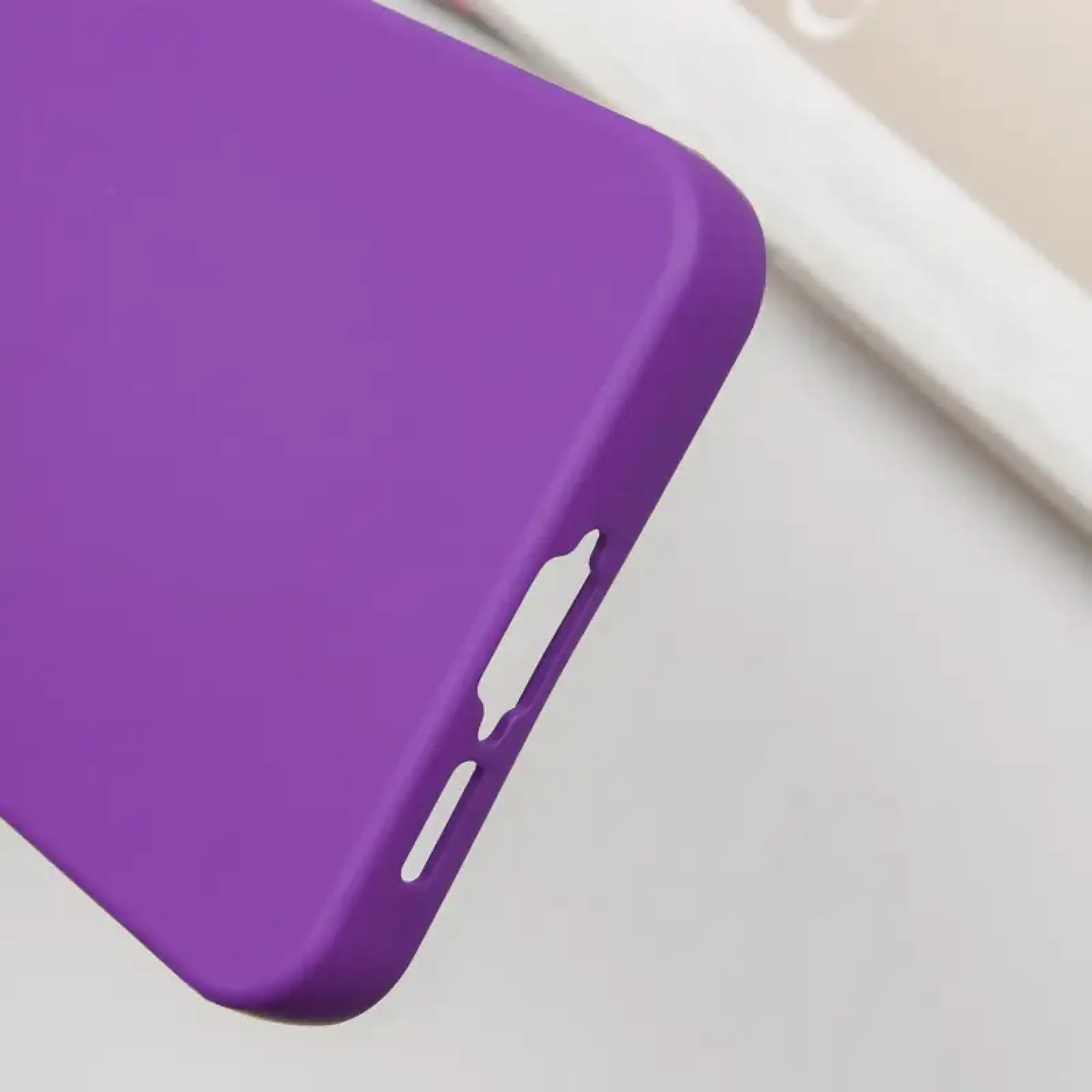 Чохол Silicone Cover Lakshmi Full Camera (AA) для Samsung Galaxy S24 FE Purple