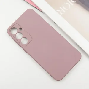 Чехол Silicone Cover Lakshmi Full Camera (AA) для Samsung Galaxy S24 FE Pink Sand