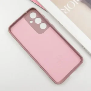 Чехол Silicone Cover Lakshmi Full Camera (AA) для Samsung Galaxy S24 FE Pink Sand