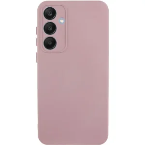 Колір: Рожевий - Чохол Silicone Cover Lakshmi Full Camera (AA) для Samsung Galaxy S24 FE Pink Sand