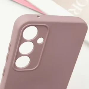Чехол Silicone Cover Lakshmi Full Camera (AA) для Samsung Galaxy S24 FE Pink Sand
