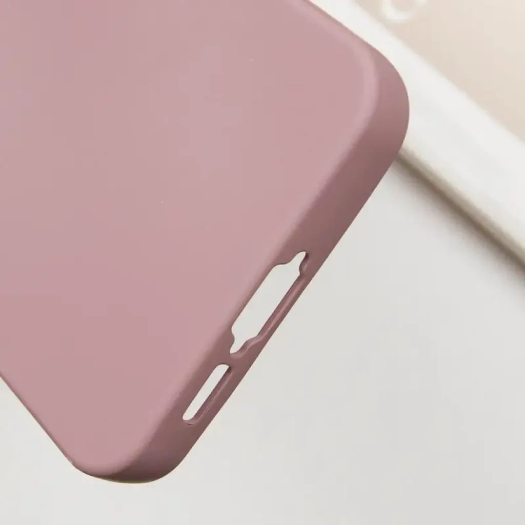 Чехол Silicone Cover Lakshmi Full Camera (AA) для Samsung Galaxy S24 FE Pink Sand