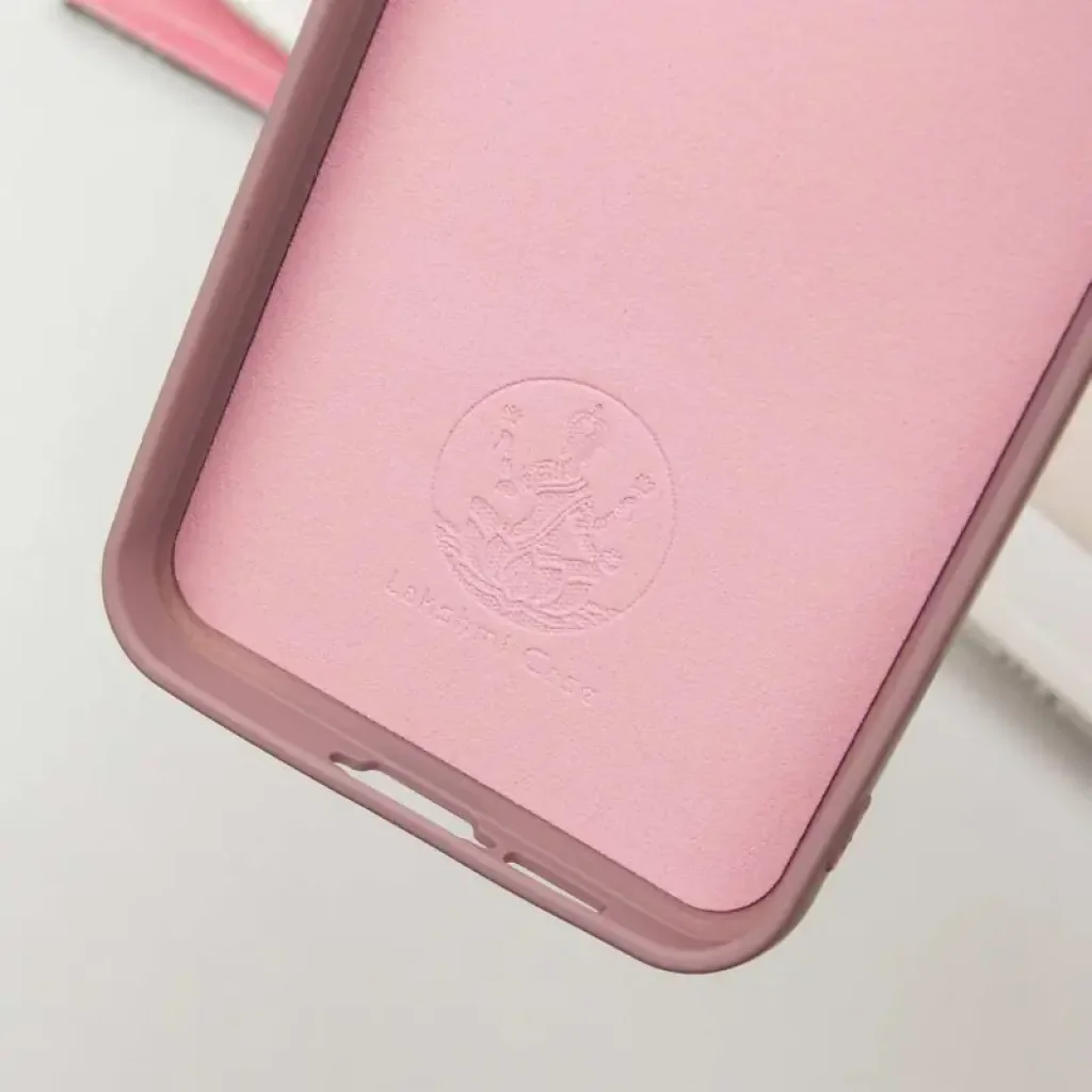 Чехол Silicone Cover Lakshmi Full Camera (AA) для Samsung Galaxy S24 FE Pink Sand