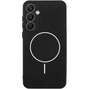 Чехол Silicone Cover Lakshmi Full Camera (AA) with MagFit для Samsung Galaxy S24 FE Black