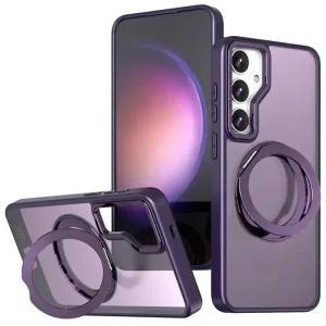 Цвет: Фиолетовый - Чохол TPU+PC Aura Fold для Samsung Galaxy S24 FE Purple