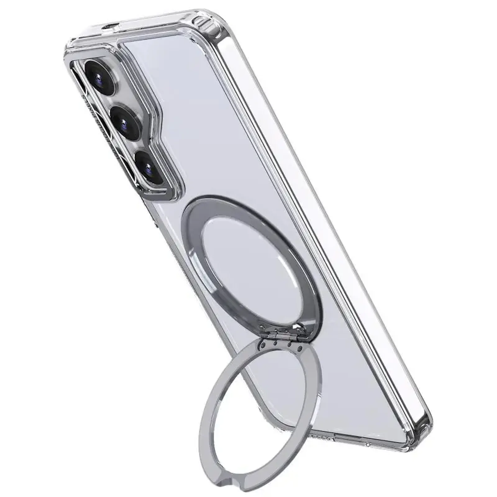 Чохол TPU+PC Aura Fold для Samsung Galaxy S24 FE Transparent