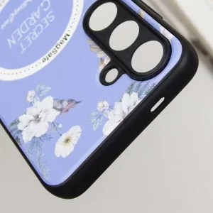 Чохол TPU+PC Secret Garden with MagFit для Samsung Galaxy S24 FE Lilac
