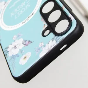 Чохол TPU+PC Secret Garden with MagFit для Samsung Galaxy S24 FE Mint