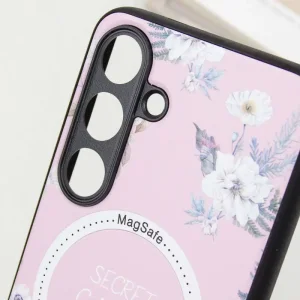 Чохол TPU+PC Secret Garden with MagFit для Samsung Galaxy S24 FE Pink