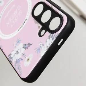 Чохол TPU+PC Secret Garden with MagFit для Samsung Galaxy S24 FE Pink