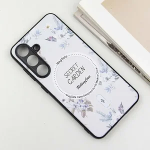 Чохол TPU+PC Secret Garden with MagFit для Samsung Galaxy S24 FE White