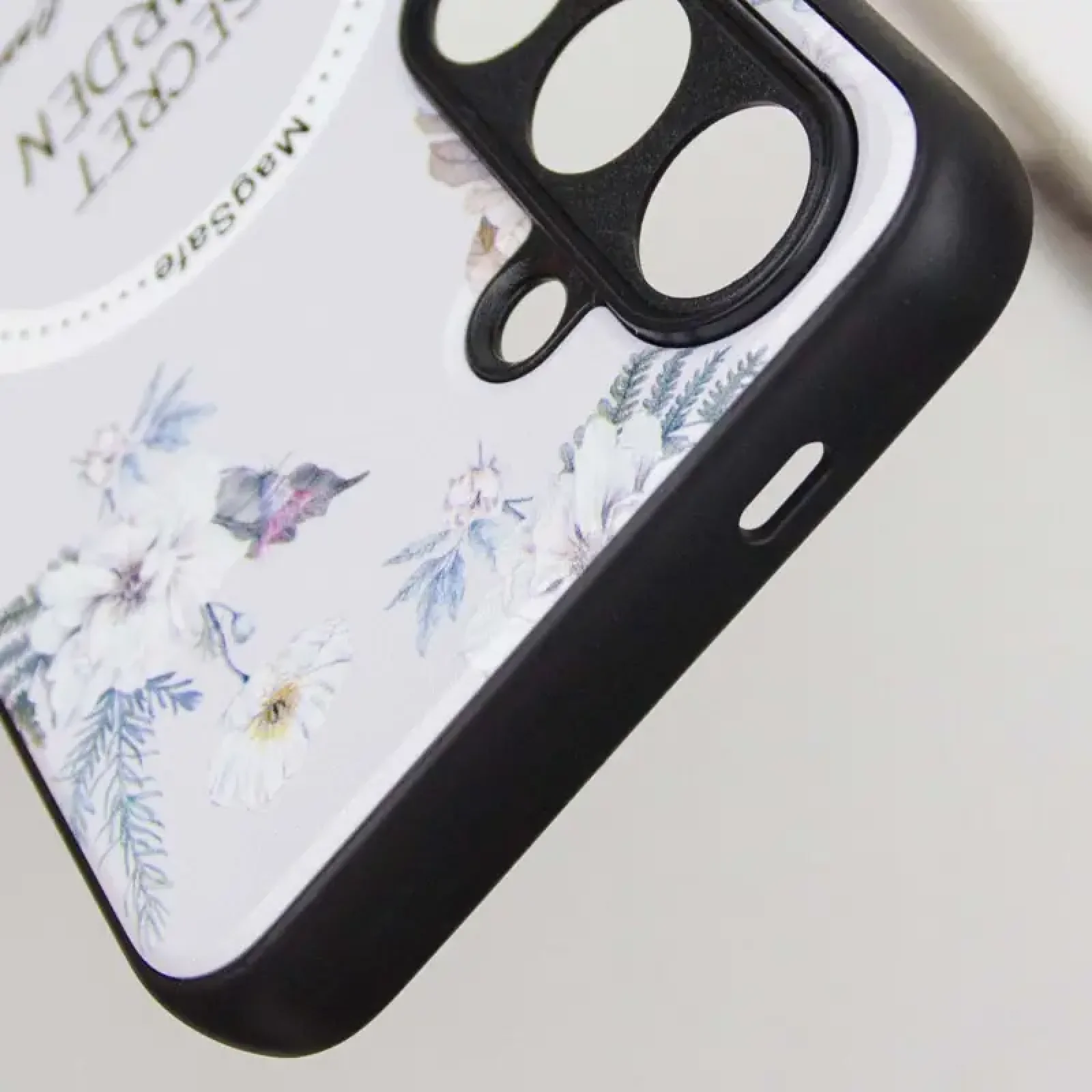 Чохол TPU+PC Secret Garden with MagFit для Samsung Galaxy S24 FE White
