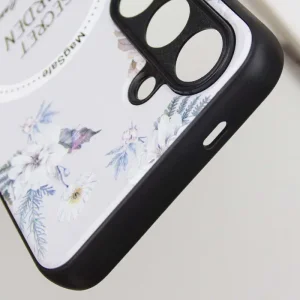 Чохол TPU+PC Secret Garden with MagFit для Samsung Galaxy S24 FE White