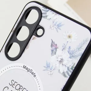 Чохол TPU+PC Secret Garden with MagFit для Samsung Galaxy S24 FE White