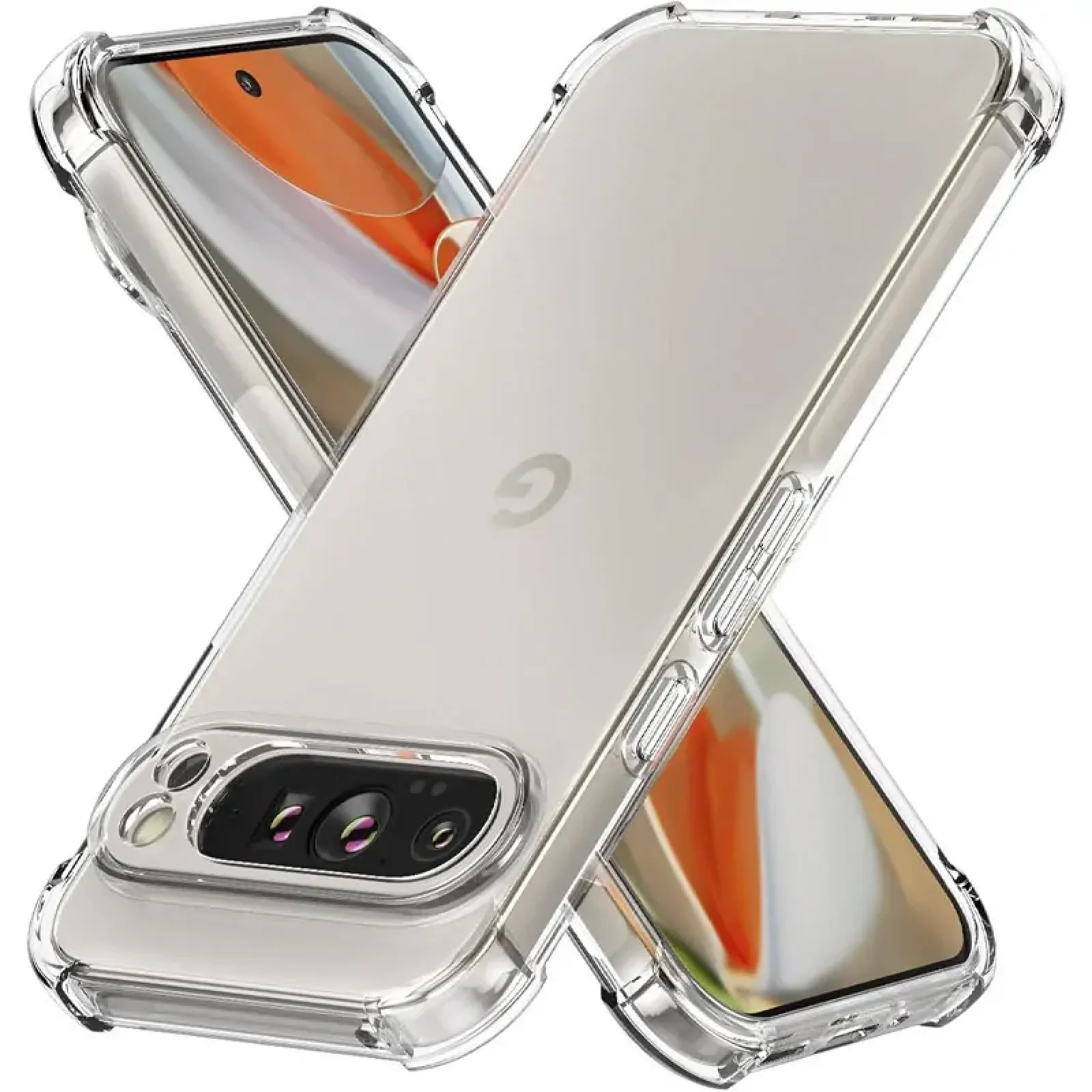 Чехол Getman Ease Logo TPU Case Transparent Full Camera для Google Pixel 9 Pro XL