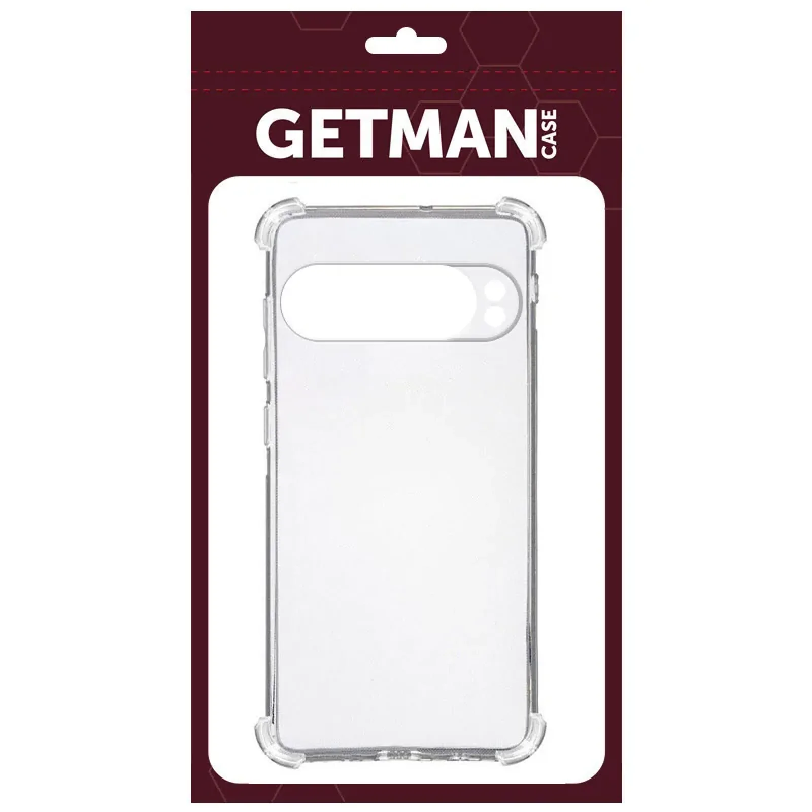 Чехол Getman Ease Logo TPU Case Transparent Full Camera для Google Pixel 9 Pro XL