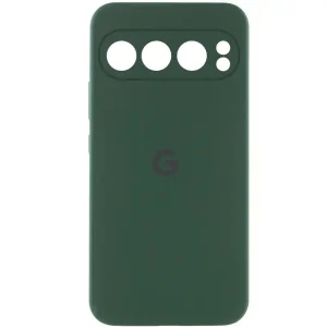 Чохол Silicone Cover Lakshmi Full Camera (AAA) with Logo для Google Pixel 9 Pro XL Cyprus Green