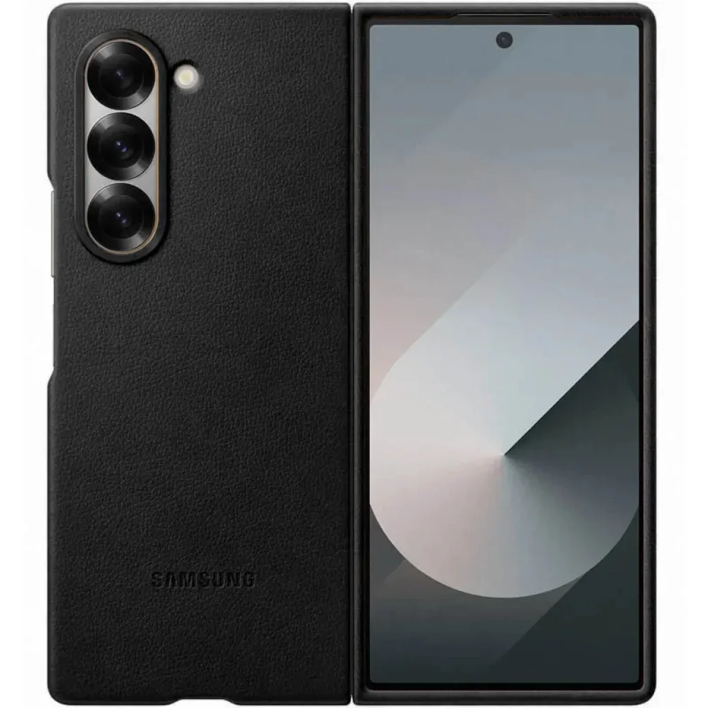 Чохол Leather Case (AAA) для Samsung Galaxy Fold6 Black
