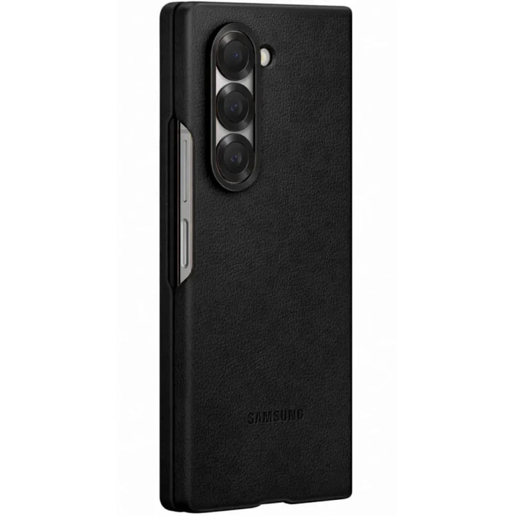 Чохол Leather Case (AAA) для Samsung Galaxy Fold6 Black
