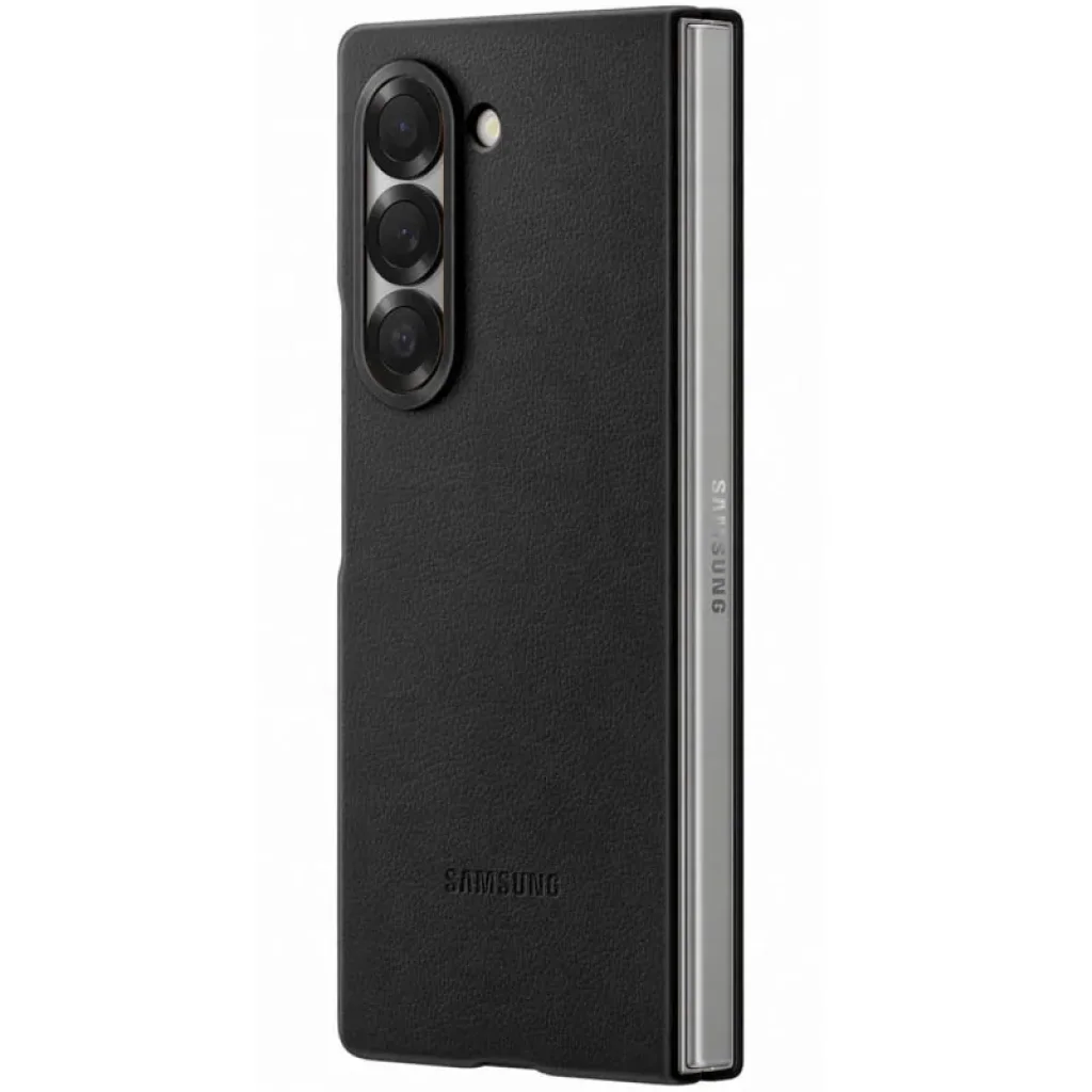 Чохол Leather Case (AAA) для Samsung Galaxy Fold6 Black