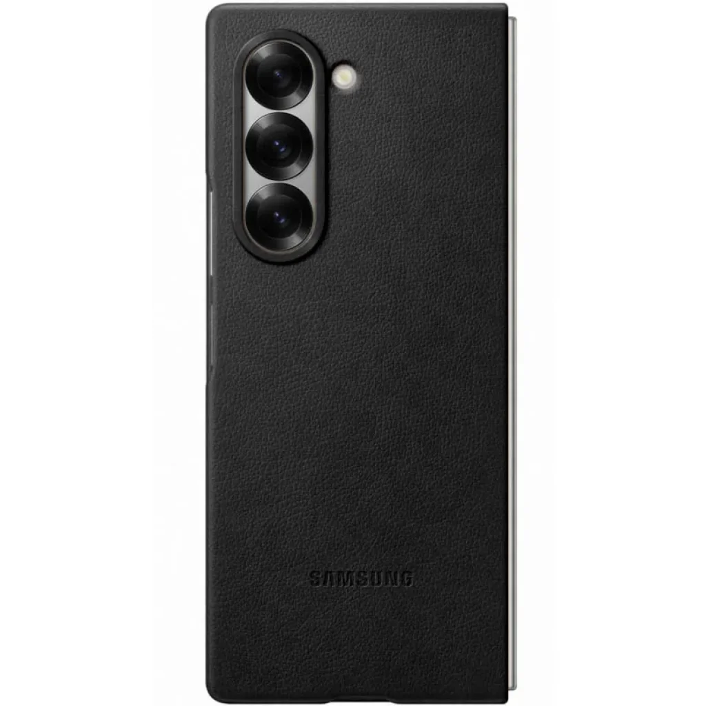 Чохол Leather Case (AAA) для Samsung Galaxy Fold6 Black