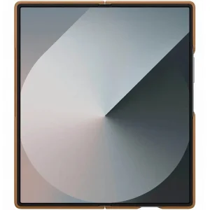 Чохол Leather Case (AAA) для Samsung Galaxy Fold6 Brown