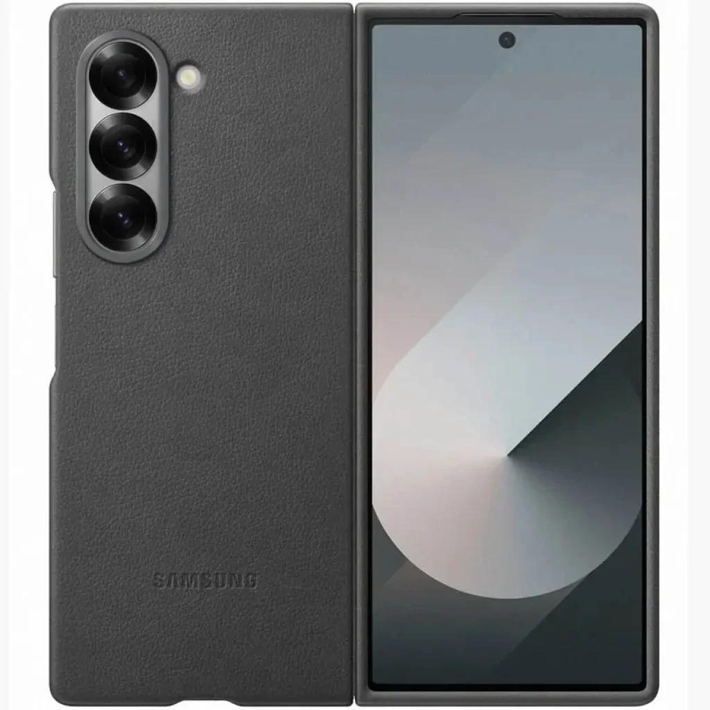 Чохол Leather Case (AAA) для Samsung Galaxy Fold6 Gray