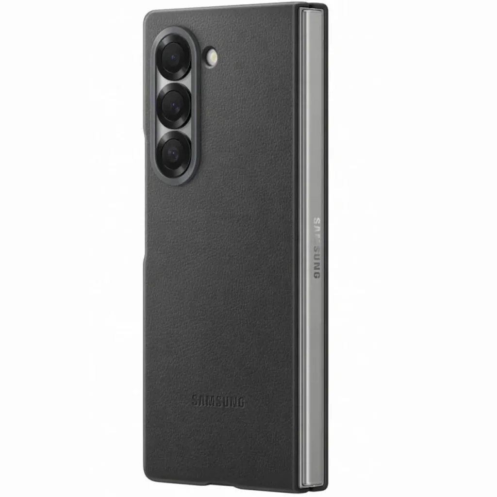 Чохол Leather Case (AAA) для Samsung Galaxy Fold6 Gray