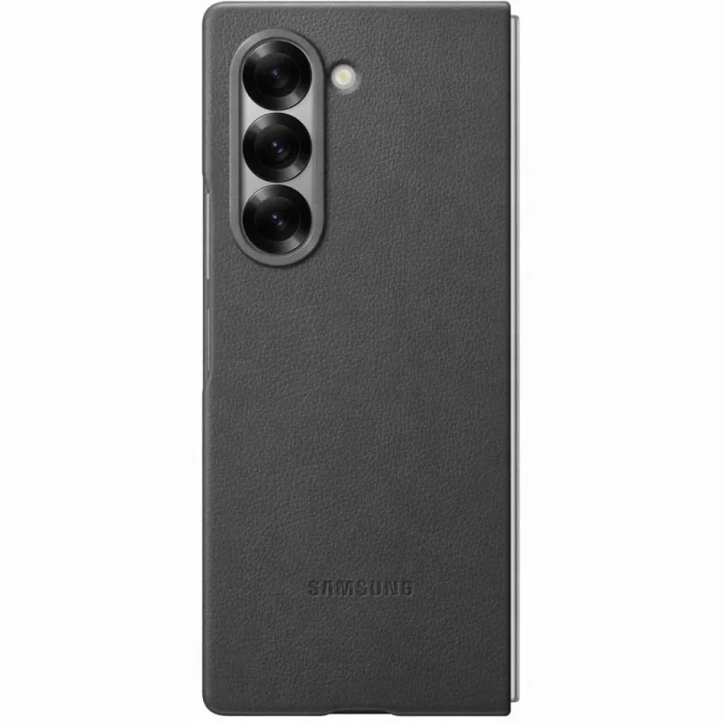 Чохол Leather Case (AAA) для Samsung Galaxy Fold6 Gray