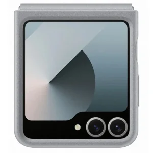 Чохол Leather Case (AAA) для Samsung Galaxy Flip6 Gray