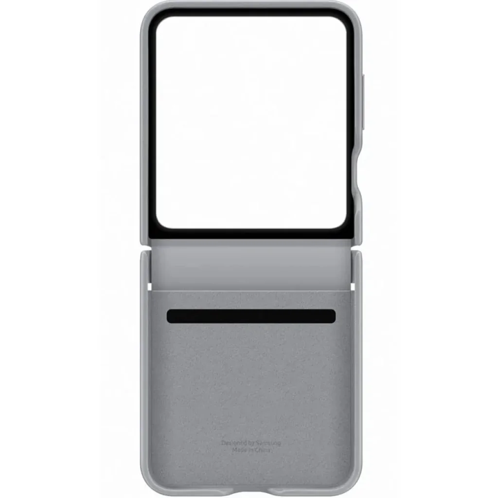 Чохол Leather Case (AAA) для Samsung Galaxy Flip6 Gray