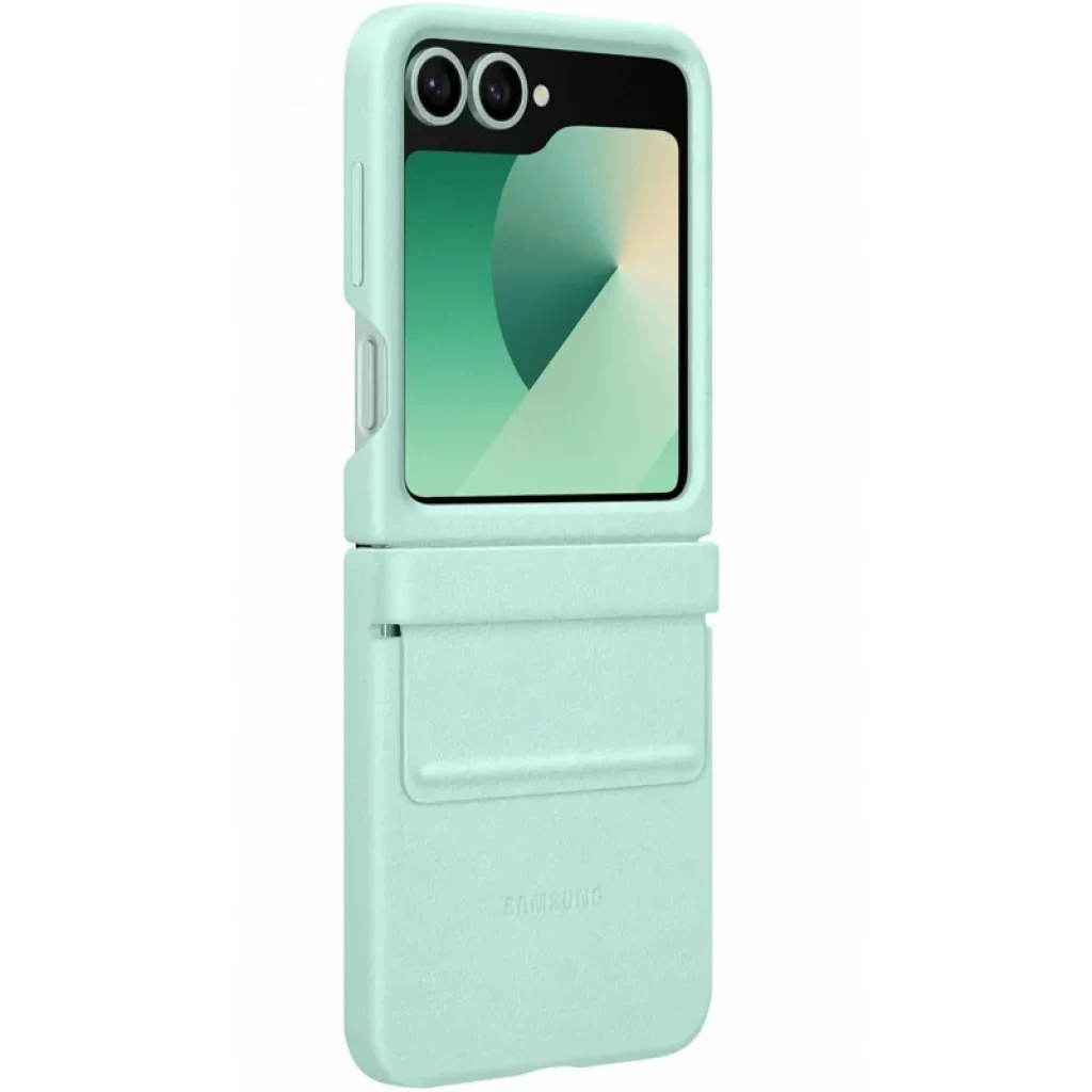 Чохол Leather Case (AAA) для Samsung Galaxy Flip6 Turquoise