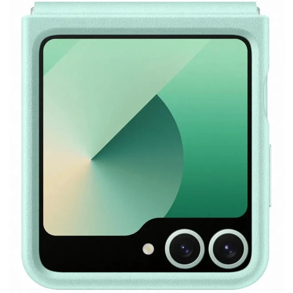 Чохол Leather Case (AAA) для Samsung Galaxy Flip6 Turquoise