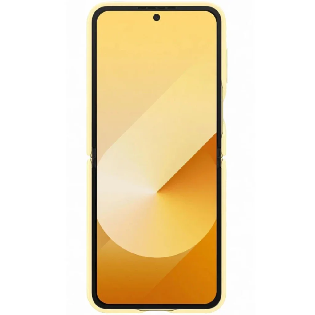 Чохол Leather Case (AAA) для Samsung Galaxy Flip6 Yellow