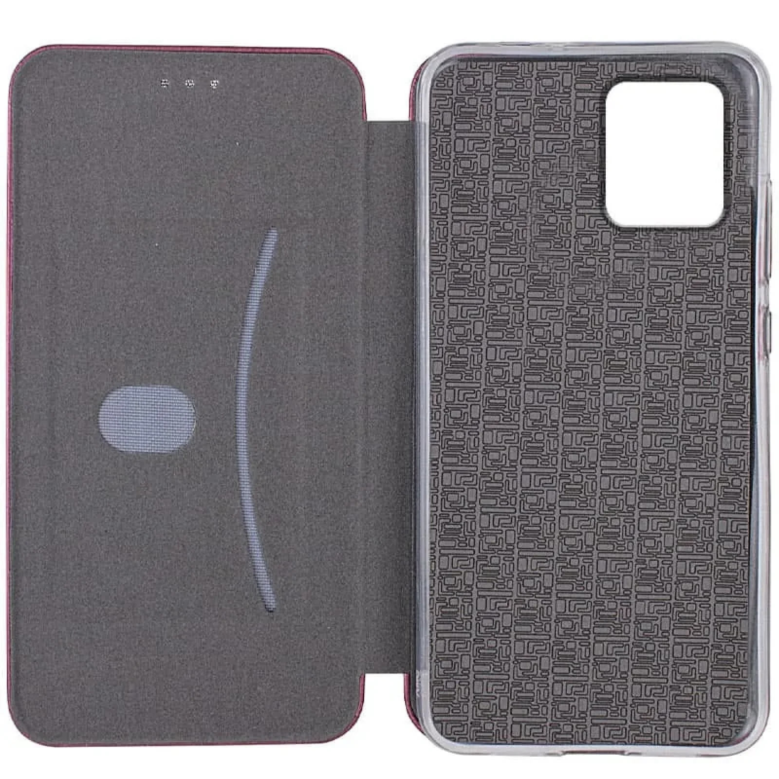 Чехол Classy PU Case для Samsung Galaxy A06 Bordo