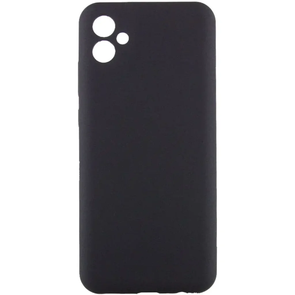 Чехол Silicone Cover Lakshmi Full Camera (AA) для Samsung Galaxy A06 Black