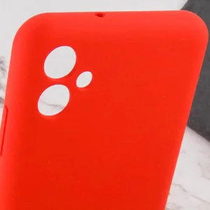 Чехол Silicone Cover Lakshmi Full Camera (AA) для Samsung Galaxy A06 Red