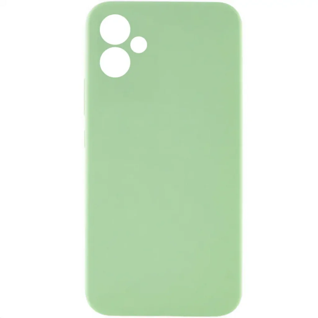 Чехол Silicone Cover Lakshmi Full Camera (AA) для Samsung Galaxy A06 Pistachio