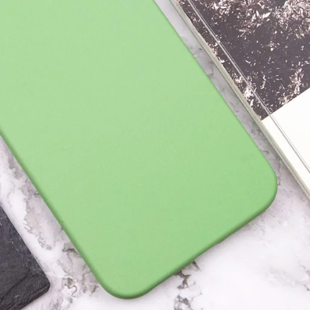 Чехол Silicone Cover Lakshmi Full Camera (AA) для Samsung Galaxy A06 Pistachio