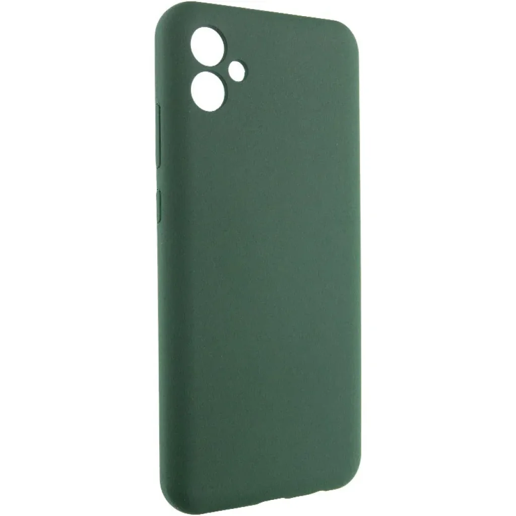 Чехол Silicone Cover Lakshmi Full Camera (AA) для Samsung Galaxy A06 Dark Green